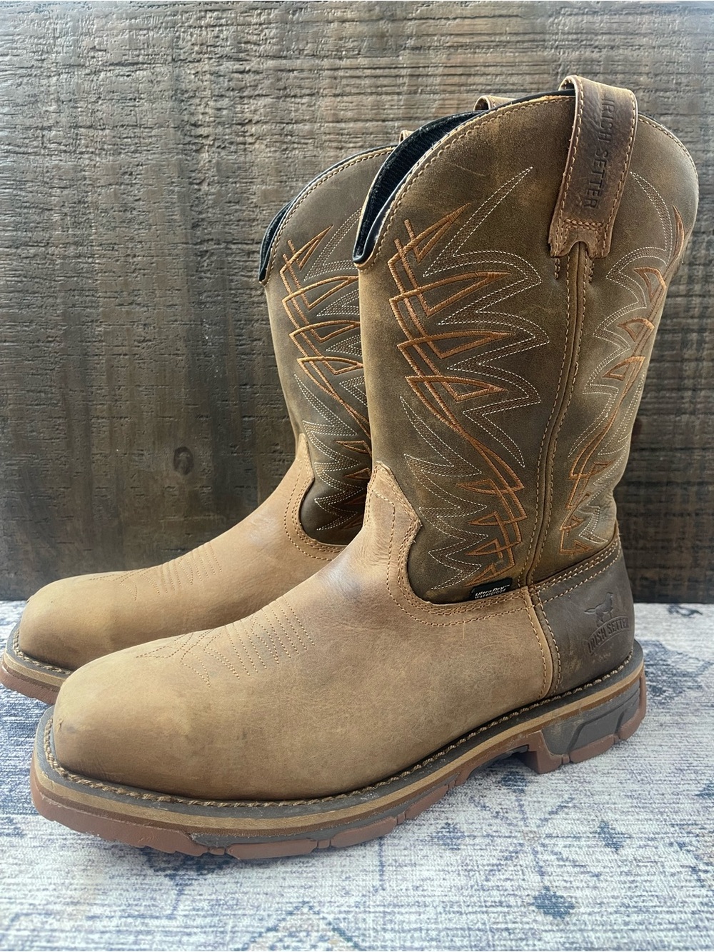 Irish Setter | Marshall Steel Toe Rugged Work Boots Cowboy Rodeo Western 10.5D